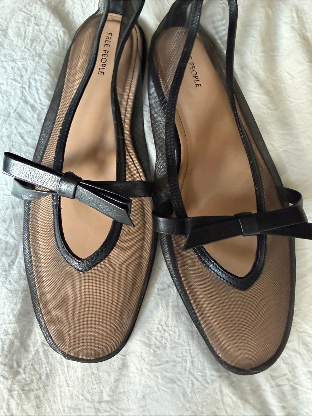 Free People Mesh Mania Bow Flats - Picture 5 of 5